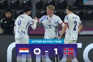  创造历史！挪威U20队1-0绝杀巴拉圭队，晋级世青赛8强将战法国