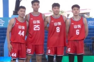  小组赛-陈培东7分1板 安徽三人全运男篮不敌山东三人全运男篮