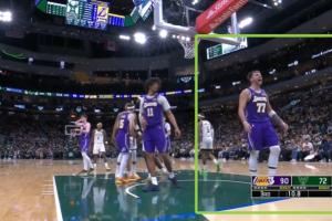  😂非常大声！字母哥罚球三不沾 东契奇高喊：篮球不撒谎！